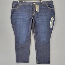 Lee Women Jeans Plus Size 30 Blue Petite Stretch Skinny Flex Regular Fit Classic - £15.56 GBP