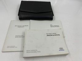 2013 Hyundai Sonata Owners Manual Handbook Set with Case OEM N03B45057 - £25.17 GBP