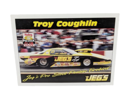 Troy Coughlin Jeg&#39;s Pro Stock Pontiac Firebird Drag Racing Promo Hero 5&quot;... - $6.92