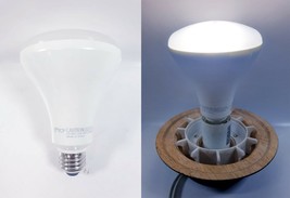 Lote De 2 TCP 10 Vatios BR30 Elite LED Regulable Lámparas - Luz de Día - £7.01 GBP