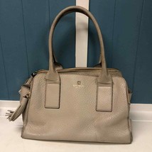 Kate Spade tan taupe satchel shoulder bag - £30.31 GBP