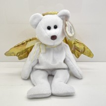 TY Beanie Baby Halo II  Angel Bear Brown Nose 2000 Mint with Mint tags P... - £9.28 GBP