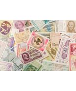 Welt Geldscheine. Verschiedene Europa, Asien, Zentral &amp; Süd Amerika. 50 ... - $2,406.38 MXN