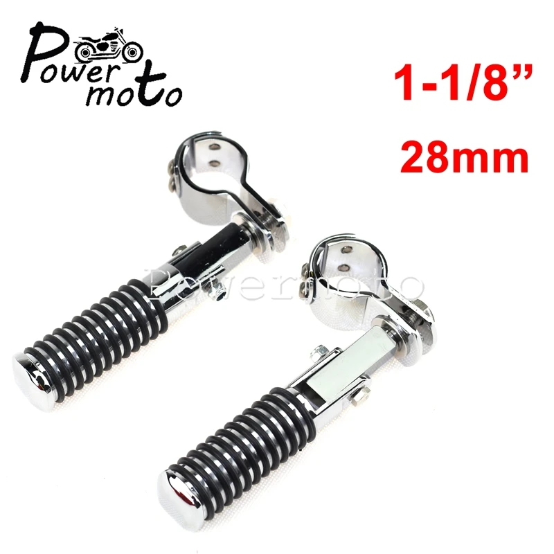 22mm 25mm 28mm 32mm 38mm bar footrest foot tube motorcycle highway pegs crash bar clamp thumb200