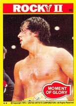 1979 Topps Rocky II #92 Moment Of Glory Balboa Sylvester Stallone - £0.70 GBP