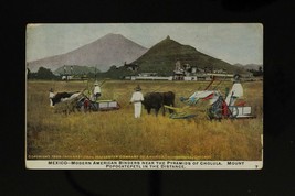 Vintage Postcard Faming Agriculture Mexico 1909 International Harvester Machines - £18.58 GBP