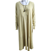 Magnolia Pearl OS Marigold Cotton Jersey Knit  T-Shirt  Dress  - £169.29 GBP