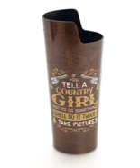 Smokezilla Country Girl Epoxy Wrapped Metal Bic Cigarette Lighter Case - $13.52 CAD