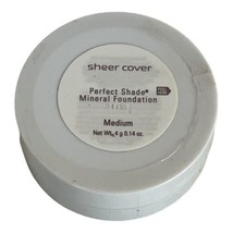 Sheer Cover Mineral Foundation Medium Perfect Shade 4g Full Size Sealed - £25.81 GBP