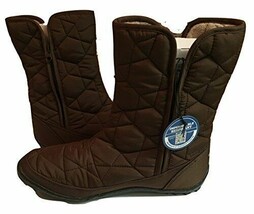  Columbia POWDER SUMMIT SLIP BOOT MedialZip TOBACCO BROWN Women Shoe yl5... - $80.76
