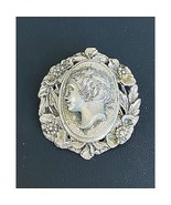 VICTORIAN 925 STERLING SILVER ETRUSCAN REVIVAL BROOCH SKY - €66,52 EUR
