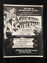 Atom Man Vs Superman Reproduction Pressbook - Signed By Kirk Alyn - £128.18 GBP