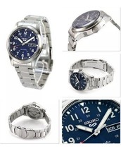 Seiko 5 Automatic Watch 100 Meter Day Date Blue Dial SRPG29J1 (FEDEX 2 DAY) - £184.79 GBP