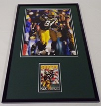 Sterling Sharpe Signed Framed 11x17 Photo Display Green Bay Packers  - £55.21 GBP