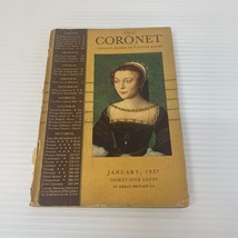 Coronet Digest Magazine Infinite Riches In A Little Room Vol 1 No 3 January 1937 - £9.59 GBP