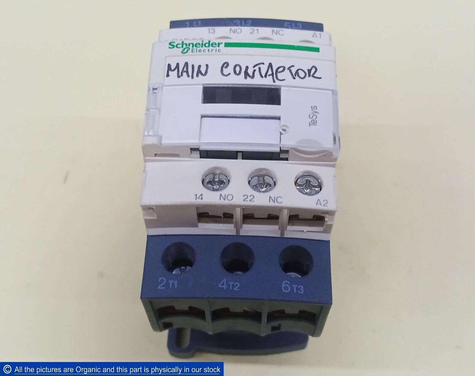 Schneider Electric LC1D32 3-Pole AC Power Contactor 50A 690V 6Kv Telemec... - $175.00
