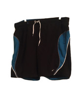 1 Pc Nike Men&#39;s Black Blue Swim Shorts Trunks with Brief Liner Size L - $35.79