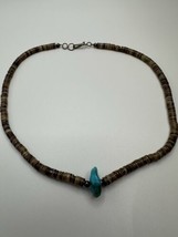 Vintage 16” Turquoise Southwestern Necklace  - £19.14 GBP