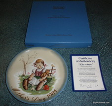 Schmid Mothers Day 1984 “A Joy to Share” Plate by Sister Berta Hummel GREAT GIFT - £6.19 GBP