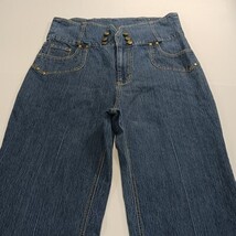 Apollo Jeans Women's Blue Cotton Blend Denim Bootcut Jeans Size 23/24 (38×30) image 13