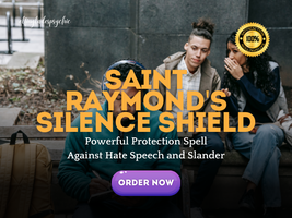 Saint Raymond&#39;s Silence Shield | Powerful Protection Spell Against Slander - £154.62 GBP+