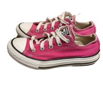 Converse Pink Low Top Sneakers Missmatched Sizes Youth R13 /EU 31 L12 / Eu 29 - £7.23 GBP
