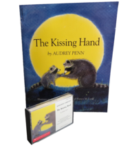 The Kissing Hand w Cassette By Audrey Hand 1st Scholastic Paperback 1998 - £9.43 GBP