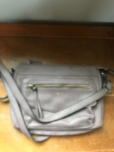 Relic Taupe Faux Leather Shoulder Purse Handbag w Zipper Closure &amp; Several Pocke - £14.65 GBP