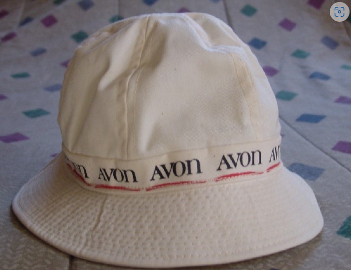 Vintage Avon canvas bucket hat - size small - $10.00