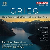 Grieg: Piano Concerto [Jean-Efflam Bavouzet; Bergen Philarmonic Orchestra and Ch - £16.61 GBP