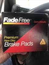 Fade Free MKD297 Semi Metallic  Disc  Brake Pads NOS - $13.81