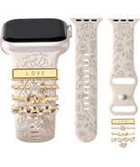 5Pcs Charm Bands Compatible with Apple Watch Bands for Women 40Mm 38Mm 4... - $39.90 CAD