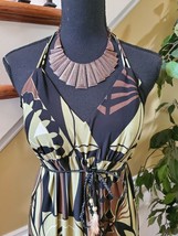 Saint Tropez West Women&#39;s Maxi Dress Size 12 Green Sleeveless - £18.77 GBP