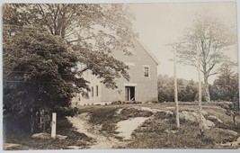 Dixfield Maine RPPC New Constructed Home or Chuch Lee Abbott Photo Postcard X4 - £15.88 GBP