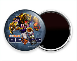Angry Running Chicago Bears Football Team Fridge Refrigerator Magnet Gift Idea - £10.68 GBP+