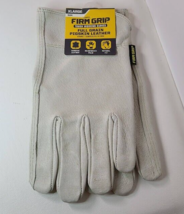 Firm Grip Tough Working Gloves Full Grain Pigskin Leather XL NEW - Free Shipping - £15.73 GBP