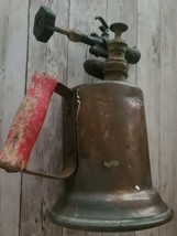 Antique 1921 Clayton Lambert Detroit ~ Michigan Brass Gasoline Blow Torch Decor - £46.94 GBP