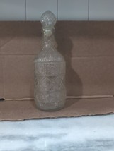Mid-Century Federal Glass Liquor Bottle, 11&quot; Tall  - $29.70