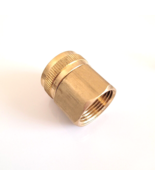 BRASS 3/4-IN X 3/4-IN THREADED FEMALE HOSE X FIP UNION FITTING SWIVEL AD... - $147.91 MXN