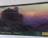 Return Of The Jedi Widevision Trading Card 1995 #18 Jabba’s Palace - $2.48