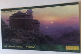 Return Of The Jedi Widevision Trading Card 1995 #18 Jabba’s Palace - £1.96 GBP