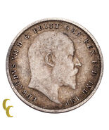 1906 Great Britain Three Pence Coin (XF) Extra Fine Condition - $65.45