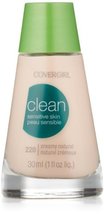 CoverGirl Clean Sensitive Skin Liquid Makeup, Creamy Natural (N) 220, 1.0-Ounce  - £14.98 GBP