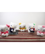 Vintage LOT of (5) - McDonalds 1999 Sanrio Hello Kitty Plush - $185.23 CAD