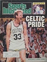 Sports Illustrated June 8, 1987 Larry Bird Boston Celtics 524 - £5.44 GBP