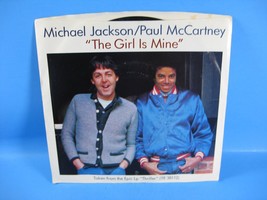 Michael Jackson / Paul Mccartney: The Girl Is Mine Epic 7&quot; Single 45 Rpm - £14.80 GBP