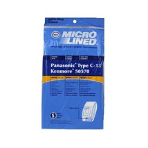 Panasonic Type C-13 Kenmore 50570 Micro Allergen Vacuum Cleaner Bags by DVC - £7.11 GBP