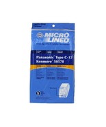 Panasonic Type C-13 Kenmore 50570 Micro Allergen Vacuum Cleaner Bags by DVC - $12.13 CAD