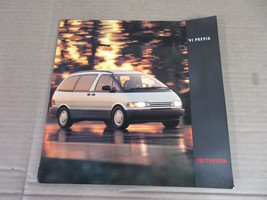 Vintage 1991 Toyota Previa Advertisement Dealer Brochure   D9 - £43.46 GBP