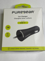 Puregear 15W Coiled Corded USB-C Car Charger 5V/3A - $11.89
